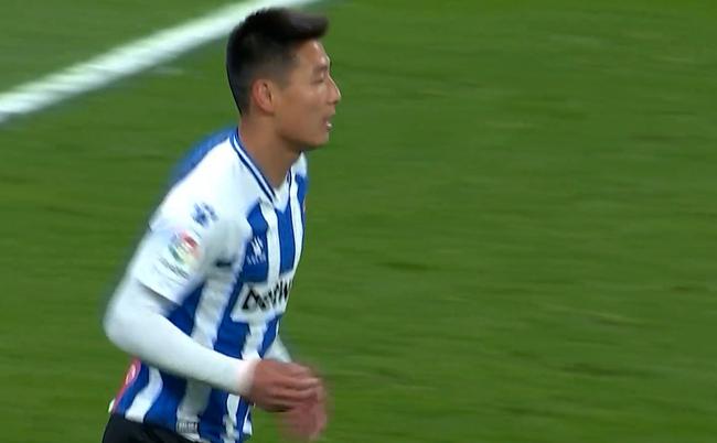 西乙-武磊点球疑遭漏判 西班牙人4-0夺赛季最大胜