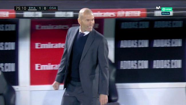 齐达内露出开心笑容!皇马已19场不败 夺冠还有戏