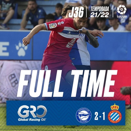 西甲-武磊75分钟替补登场 十人西班牙人1-2不敌阿拉维斯